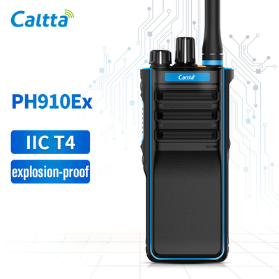 خرید رادیو دو طرفه دیجیتال PH910EX سیاه دستگیر ضد انفجار IP68 ضد آب و ضد گرد و غبار حرفه ای ساخت آنلاین