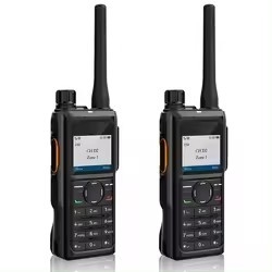 خرید رادیو دو طرفه دیجیتال HP680 DMR رادیو دو طرفه عملکرد صوتی پیشرو و رادیو دو طرفه اضطراری ساخت آنلاین
