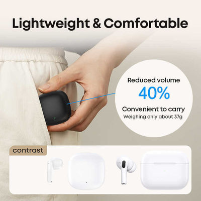 خرید گوشي و ميکروفون عمر باتري بلند گوشي و ميکروفون با ظرفیت باتري 250 ميلي آمپر و نسخه بلوتوث V5.3 ساخت آنلاین