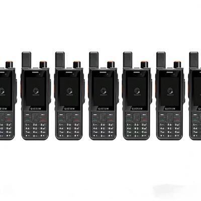 خرید QuanSheng MP90 4G LTE Network POC Two Way Radio with Android Zello PTT and IP68 Waterproof Long Range Transmitter ساخت آنلاین