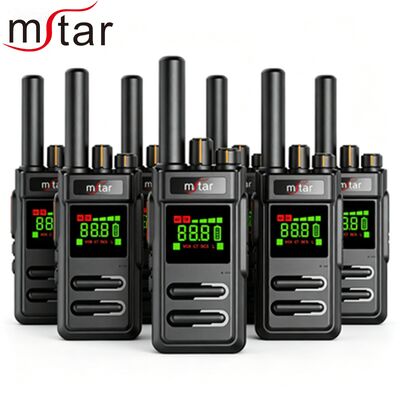 خرید MSTAR DG-798 حرفه ای واکی تاکی با 5000km محدوده فرستنده بی سیم و یک کلید فرکانس VOX فلش لایت FM ساخت آنلاین