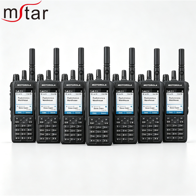 خرید رادیو دوطرفه دیجیتال قابل حمل MOTOTRBO R7a با پردازش صدای مبتنی بر هوش مصنوعی، محافظت دوگانه IP68 و IP66، و عمر باتری دیجیتال ۲۹ ساعته ساخت آنلاین