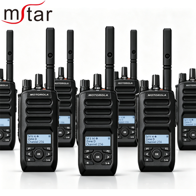 خرید موتورولا R5 LKP DMR رادیو دوطرفه IP67 ضد انفجار با 256 کانال ذخیره‌سازی ساخت آنلاین