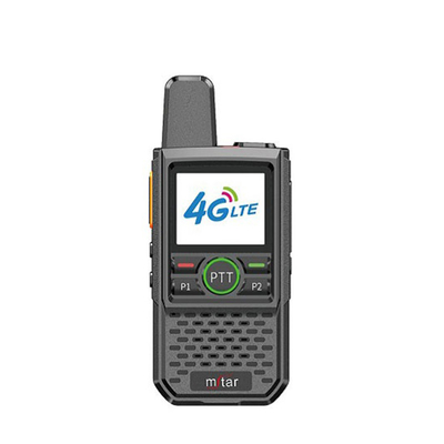 POC دو طرفه رادیو دیجیتال وکی تاکی BQ-V6 شبکه دیجیتال 2G / 3G / 4G حجم بزرگ GPS