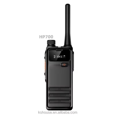 رادیو دو طرفه دیجیتال اصلی برای HP700 HP705 UHF رادیو دو طرفه VHF ip68 ضد آب GPS بلوتوث واک تک