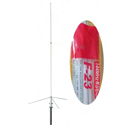 الماس F23 F23H آنتن 4.53m افزایش بالا VHF استیشن پایه فیبرگلاس آنتن با نمودار برش