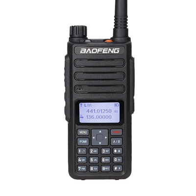 DR-1801 UV دو باند GPS Beidou موقعیت بندی کامپکت Vhf رادیو دریایی بی سیم بلند برد فرستنده حرفه ای سیاه
