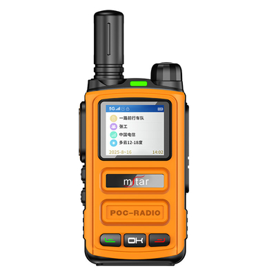 چراغ قوه GPS 4G / 5G تمام نت کام بلند مدت واکی واکی 5000 مایل MSTAR دو طرفه M758
