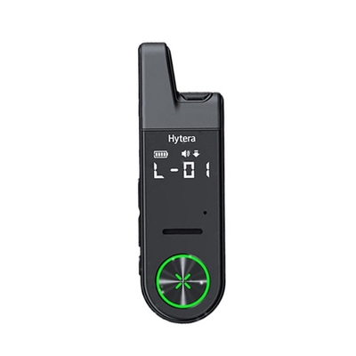 رادیوی دو طرفه آنالوگ کوچک S1 با شارژر و گوشواره Lavalier Hytera Walkie Talkie