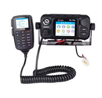 TM-7700D LTE WCDMA GSM IP Network POC رادیو موبایل دو باند با GPS سیاه Ce Tlf موبایل Tec