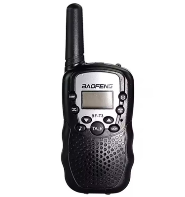 آنالوگ 2 راه دور برد دستي Uhf راديو مجوز رایگان ميني BF-T3 بچه ها BaoFeng T3 Walkie Talkie