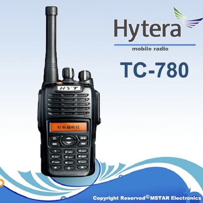 TC780 IP54 تضمین امنیت سیگنال کامل توسعه ثانویه واکی واکی