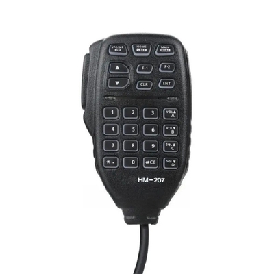 HM-207 PTT آبپاش فرستنده راه دور سیاه وکی تاکی میکروفون بلندگو
