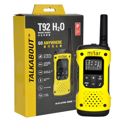 موتورولا T92 واکی تاکی 178*61*38 میلی متر دسکتاپ AM FM رادیو کامپکت