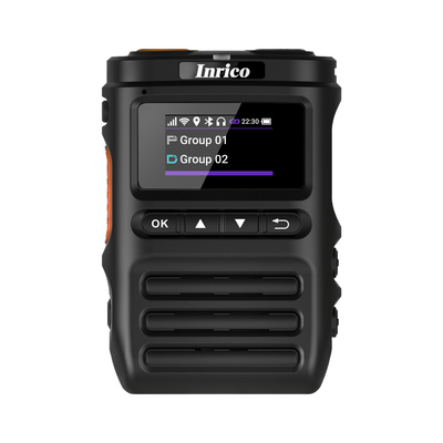 INRICO IRC100 POC رادیو دو طرفه راه دور از POC رادیو دو طرفه راه دور با رابط API باز و نمایش نام تماس گیرنده