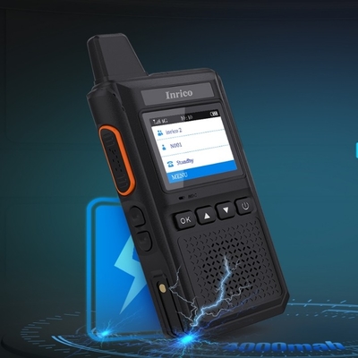 inrico T700 HD RTOS IP54 4000mAh Push-to-Talk نوع C رادیو دو طرفه