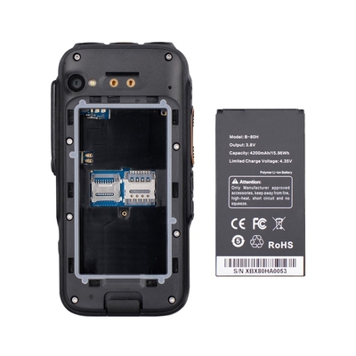 INRICO S100 POC رادیو دو طرفه با فاصله طولانی کار آسان POC رادیو دو طرفه با فاصله طولانی با اتصال NFC 4000 ماح باتری 2.8' صفحه نمایش لمسی