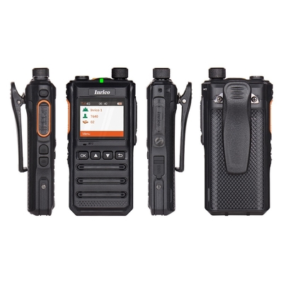 Inrico T640 POC رادیو دو طرفه طولانی مدت 2.8' HD نمایشگاه رادیو دو طرفه طولانی مدت POC با رتبه بندی IP54 و دوربین جلو 2MP با وضوح بالا