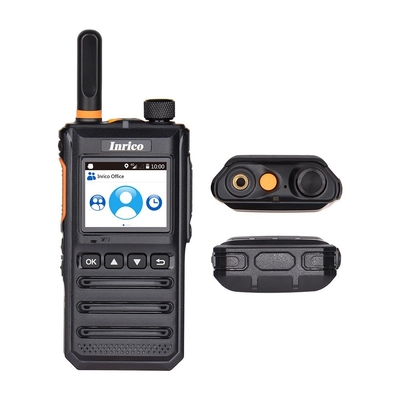 INRICO T640A POC رادیو دو طرفه با فاصله طولانی عملکردهای متنوع POC رادیو دو طرفه با صفحه نمایش 2.8' HD و طراحی سبک