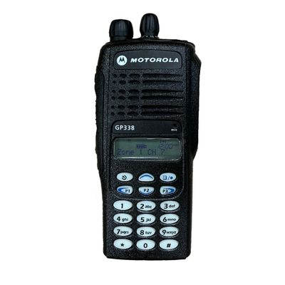 موتورولا GP338 UHF VHF رادیو دو طرفه IPX6 ضد آب 5 وات