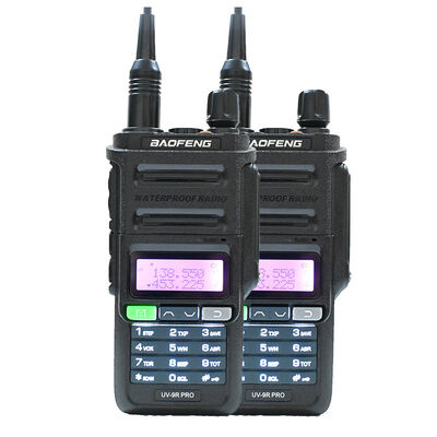 IP67 ضد آب VHF UHF Baofeng UV9R Pro دو طرفه رادیو وکی تاکی