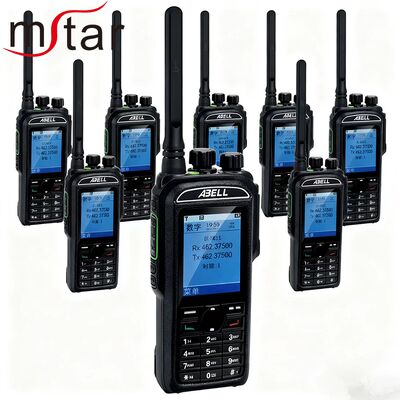 آبل A780T آلارم اضطراری DMR دیجیتال آنالوگ واکی تاکی IP67 ضد آب رادیو دو طرفه