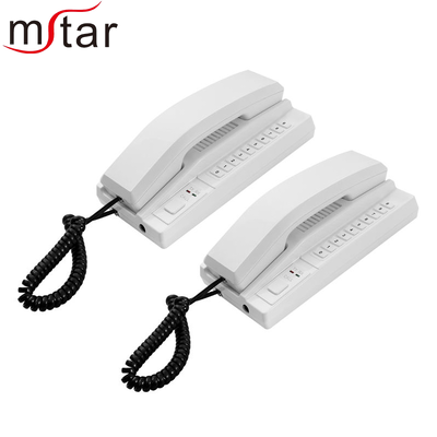 MT222E 9999 سیستم رادیویی بی سیم دو طرفه با دید پانورامیک 180 ° IP53 طراحی ضد باران و ذخیره سازی محلی کارت TF